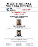 2021 Molecular Bio-Medical Research Community Seminar Series