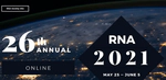 RNA2021, 26th annual meeting of RNA Society